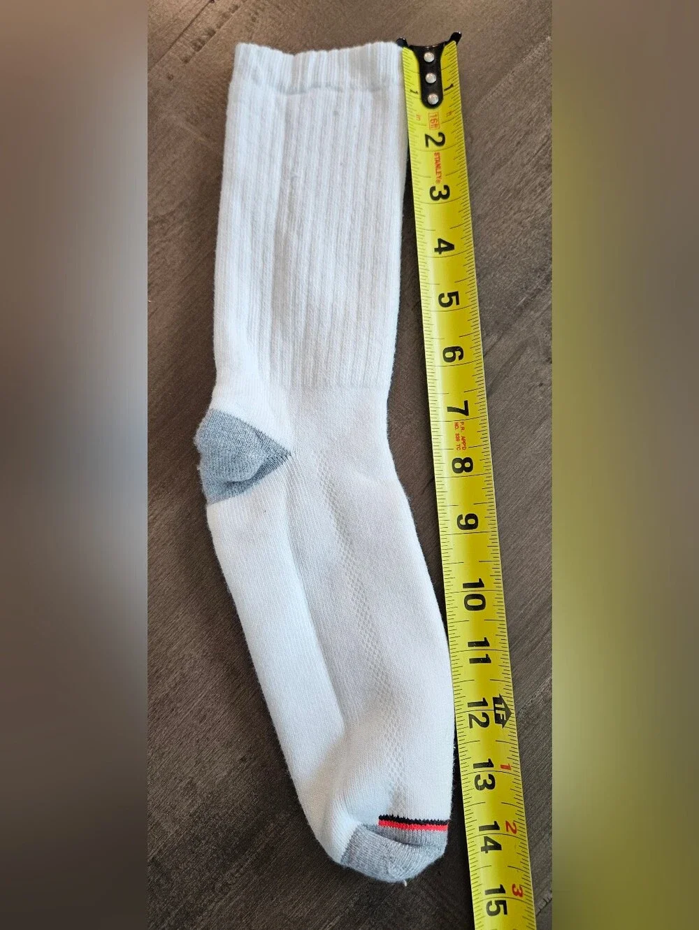 Kirkland Signature Men’s Athletic Sock White Lot Of 15 Pairs New